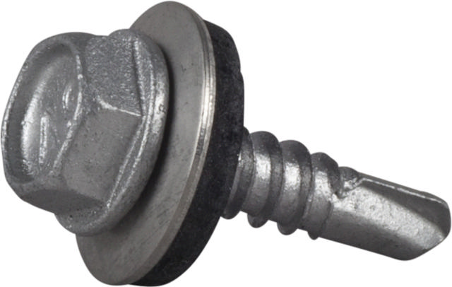SELF-DRILLING SCREW WITH BONDED WASHER, CORRSEAL