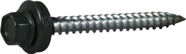 ROOFING SCREW WITH SHARP POINT, PAINTED IN RR COLOURS