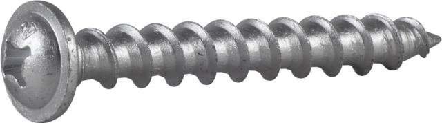 LIGHT WEIGHT CONCRETE SCREW, PAN HEAD WITH FLANGE, PH3, CORRSEAL