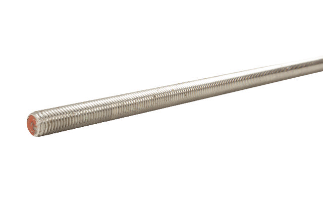 THREADED ROD, DIN 976, 1 METER, STAINLESS STEEL ACID PROOF A4-70