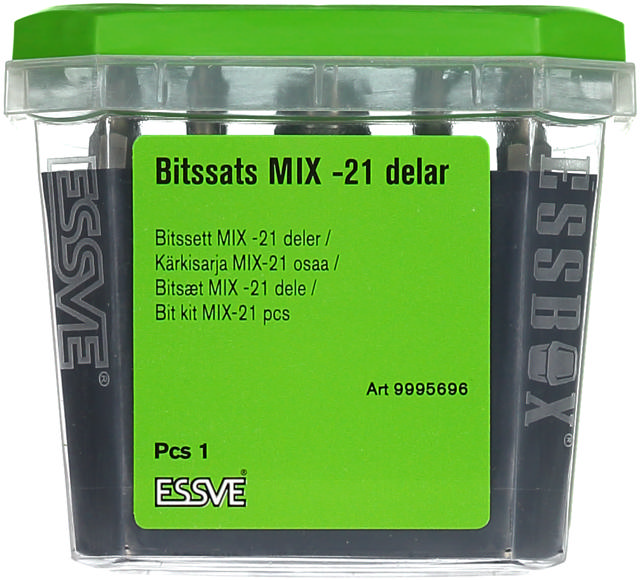 Bitssats mixad 21 delar