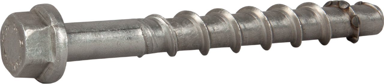 CONCRETE SCREW EUS2 A4-HF, HEX HEAD WITH FLANGE, STAINLESS STEEL A4